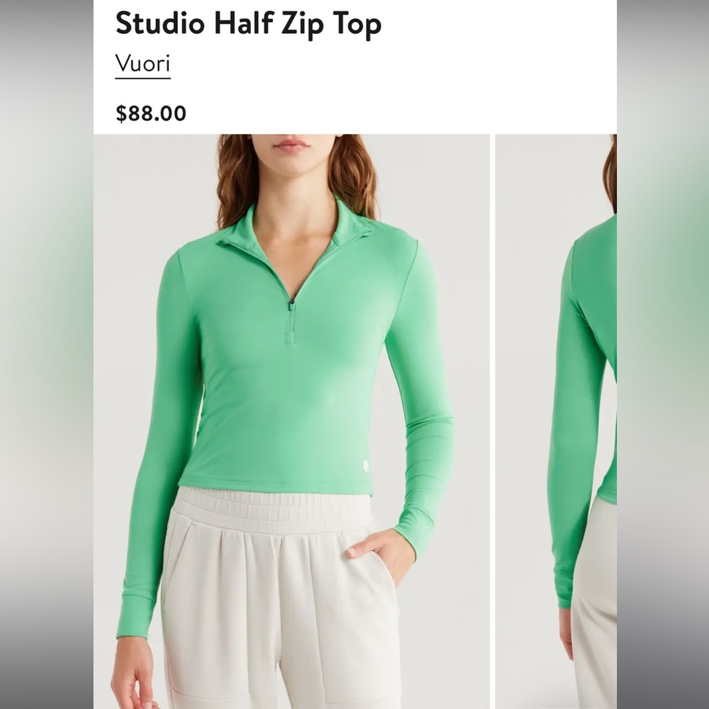 Vuori Studio Half Zip